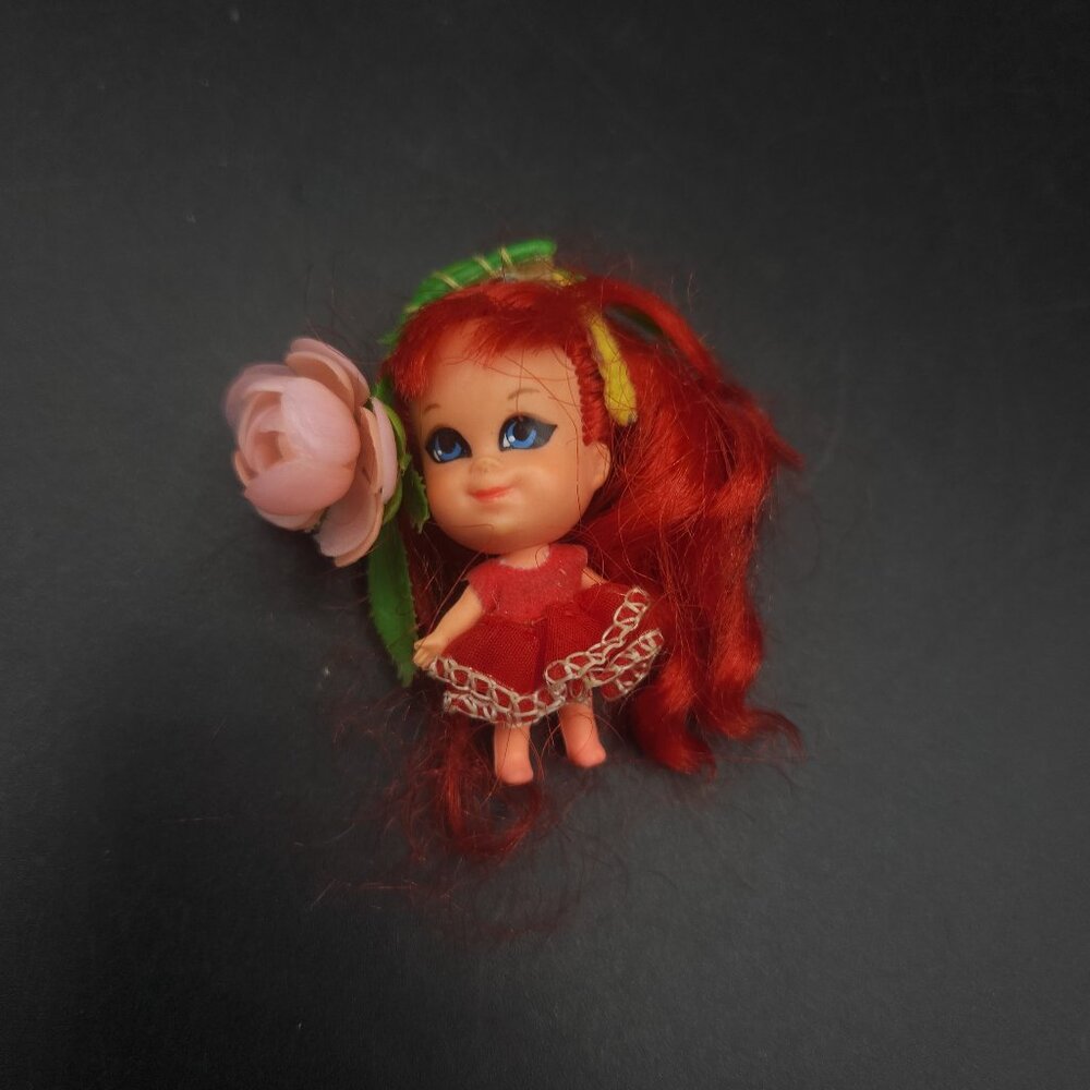 Vintage Mattel LIDDLE KIDDLES Rosebud Kologne Bottle DOLL 1967 Doll Only
